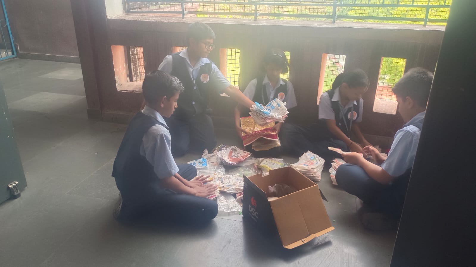 Milk & Chips Packet Collection Drive - Together we Care: Packets of Hope